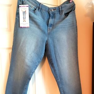 Jessica Simpson High Rise Skinny Ankle, Jeans, size 14
